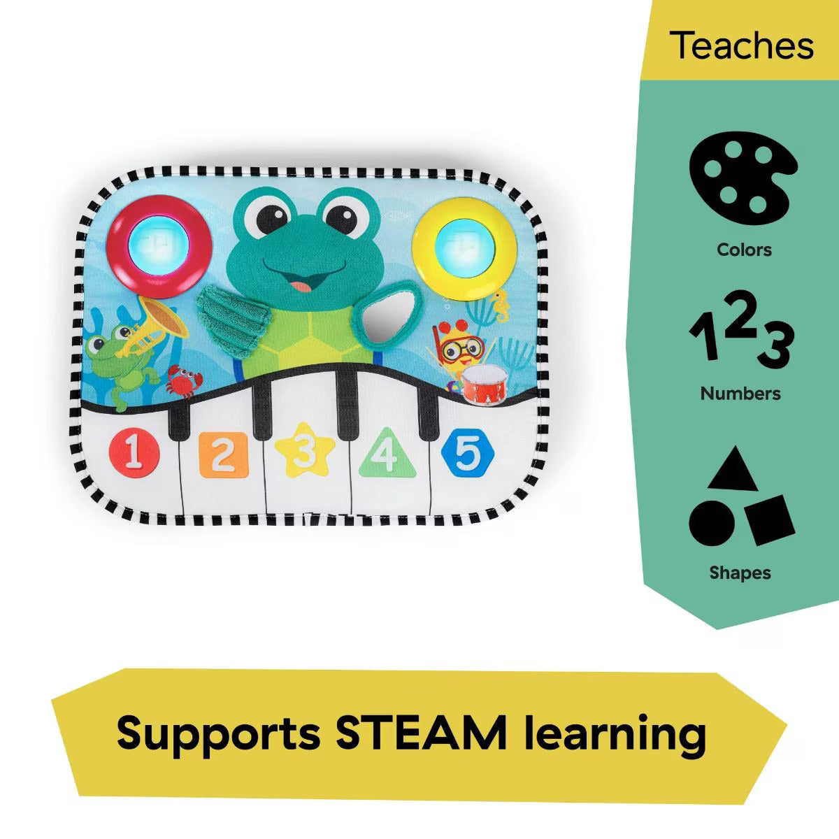 Baby Einstein Kick & Explore Kick Pad & Crib Toy