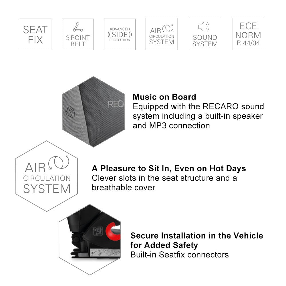 Recaro Car Seat - Monza Nova 2 Seatfix ECE R44/04