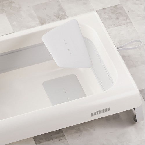 Lucky Baby Paly Collapsible Bath Tub W/Thermometer & Bath Support - 2 Colours