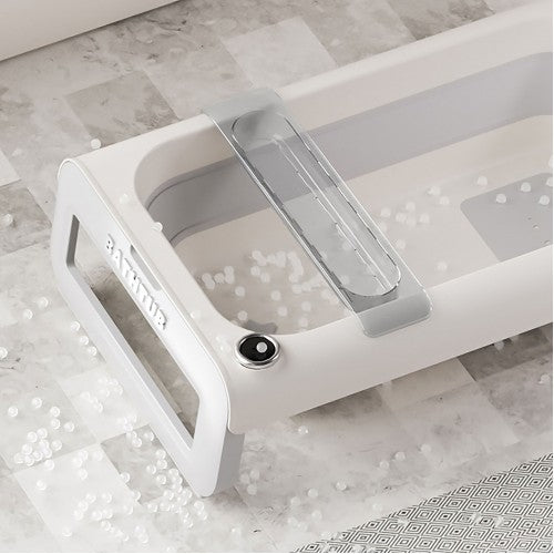 Lucky Baby Paly Collapsible Bath Tub W/Thermometer & Bath Support - 2 Colours