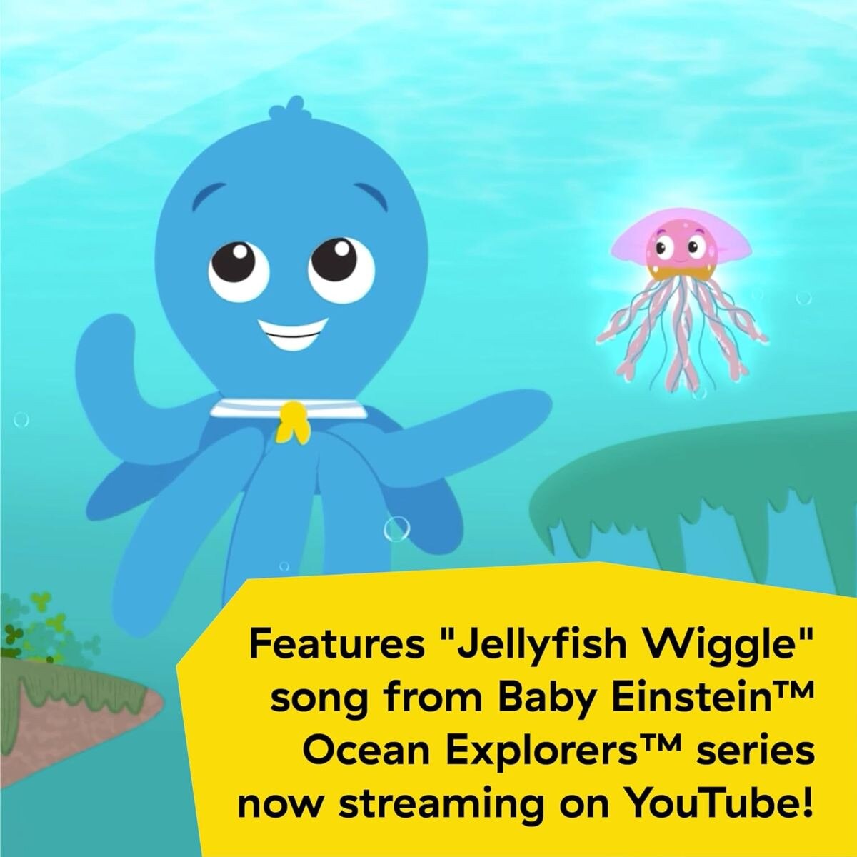 Baby Einstein Ocean Explorers Go Opus Go Crawl And Chase Activity Toy 4L