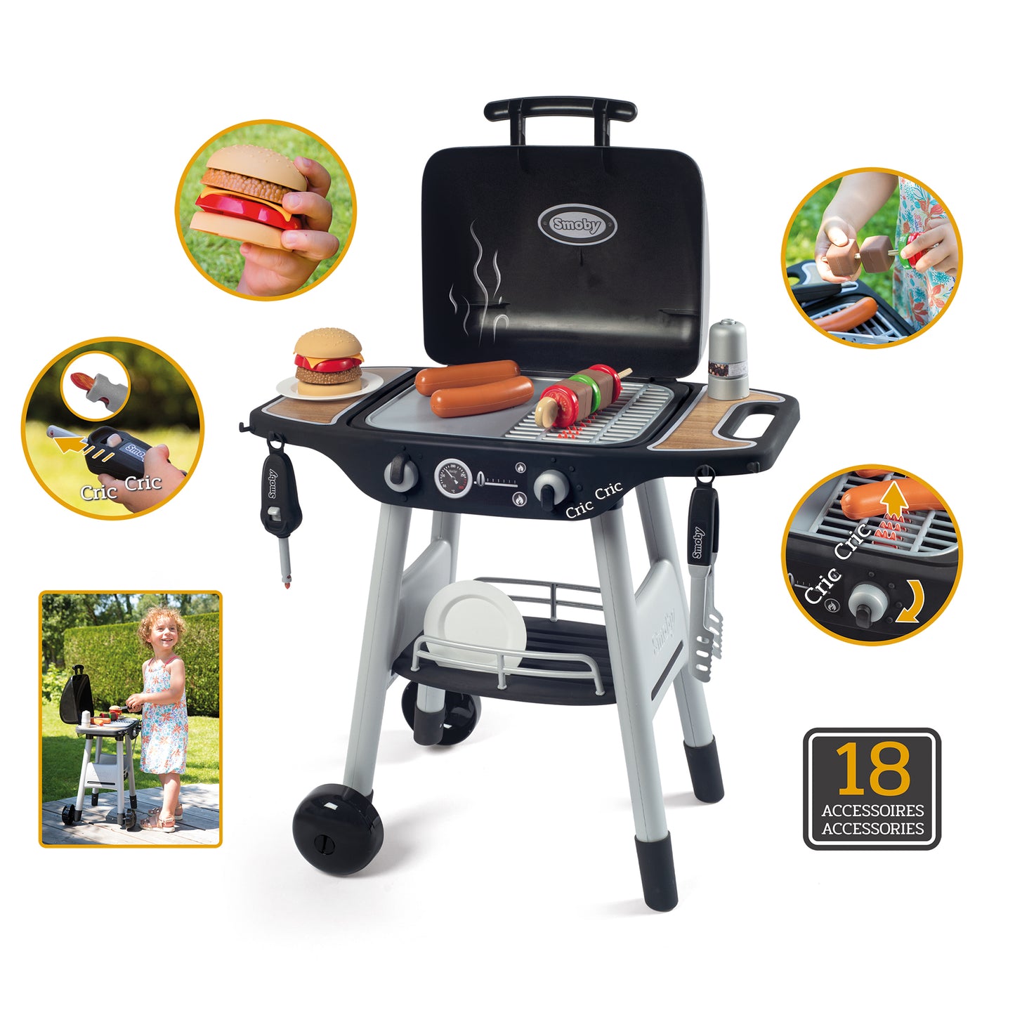 Smoby BBQ Grill Set