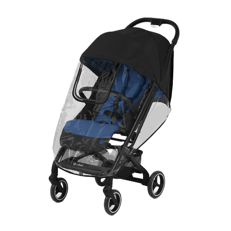 Cybex Beezy B Stroller( LAVA GREY )+ Beezy Raincover & Carseat Adapter