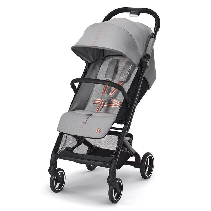 Cybex Beezy B Stroller( LAVA GREY 2 )+ Beezy Raincover & Carseat Adapter