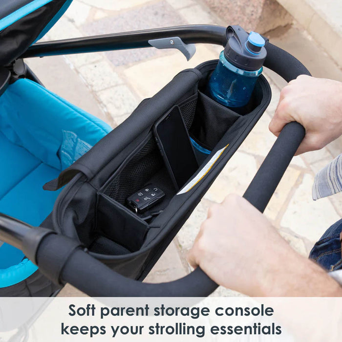 Baby Trend Expedition® 2-in-1 Stroller Wagon PLUS - Ultra Black/ Ultra Grey