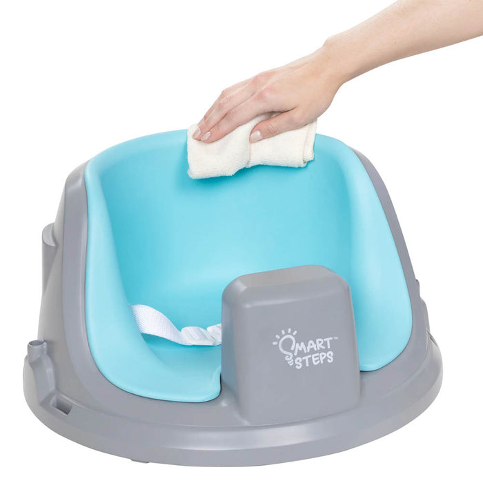 Baby Trend Smart Steps Explore N’ Play 5-in-1 Activity to Booster Seat - Blue Safari Fun