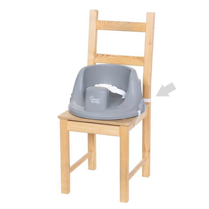 Baby Trend Smart Steps Explore N’ Play 5-in-1 Activity to Booster Seat - Blue Safari Fun