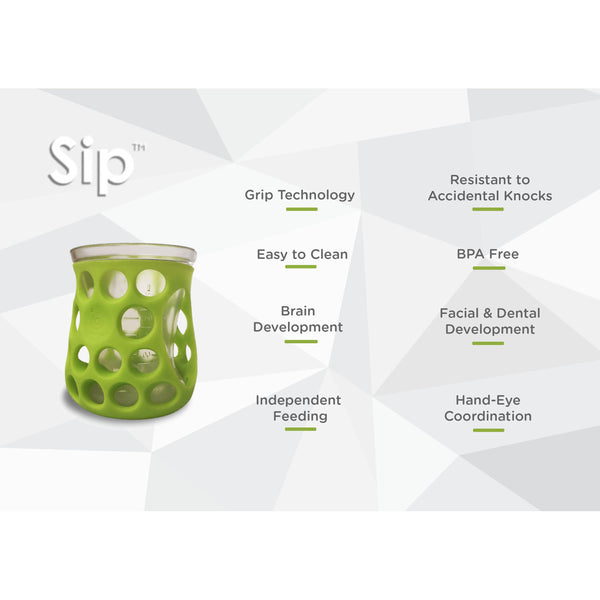 COGNIKIDS SIP 2-PACK NATURAL DRINKING CUPS