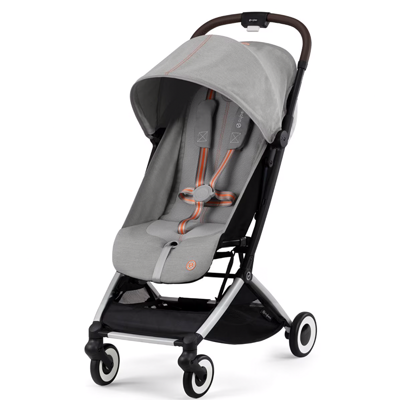 CYBEX ORFEO STROLLER (LAVA GREY) + ORFEO CARSEAT ADAPTER