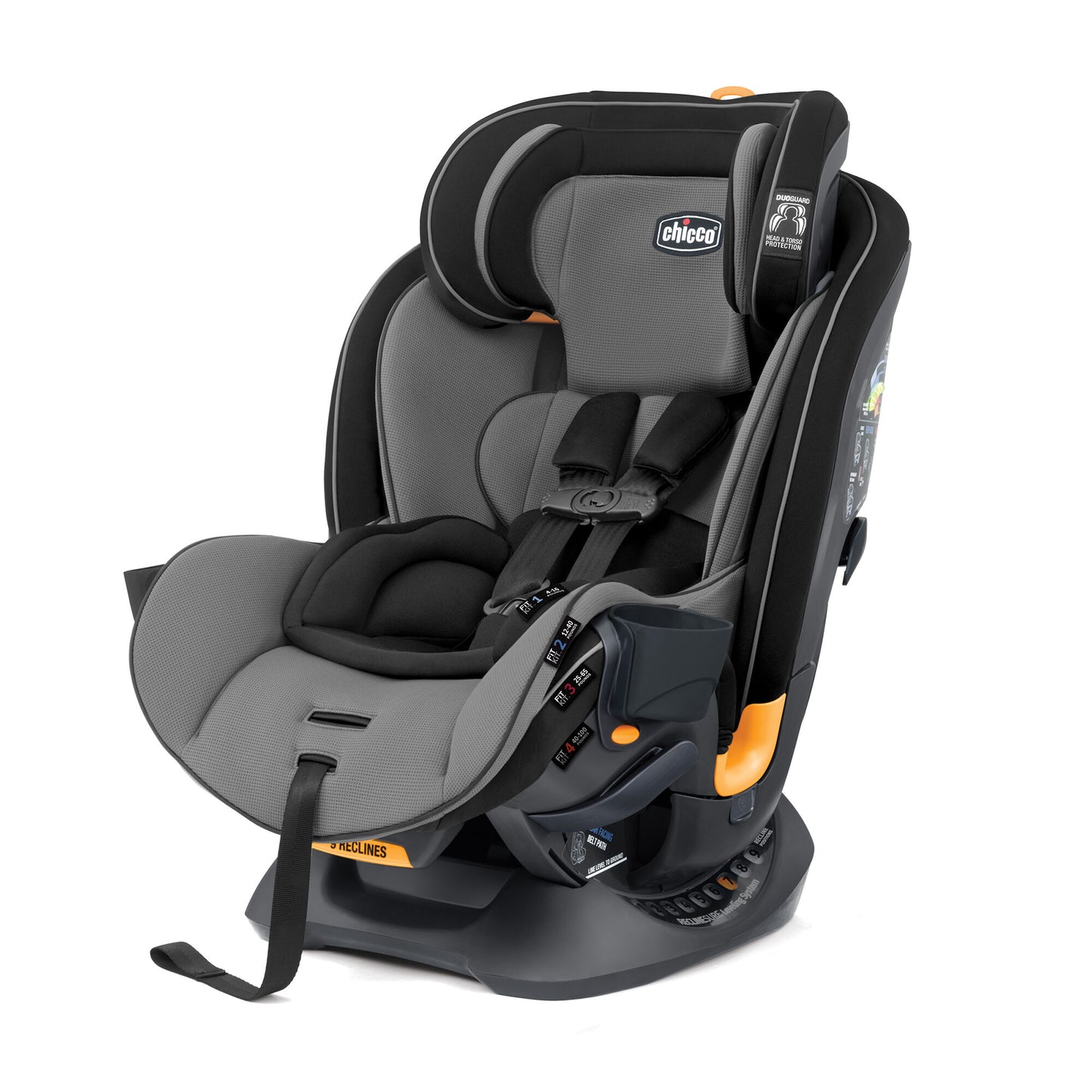 Chicco Fit4 4-in-1 Convertible Car Seat - Onyx