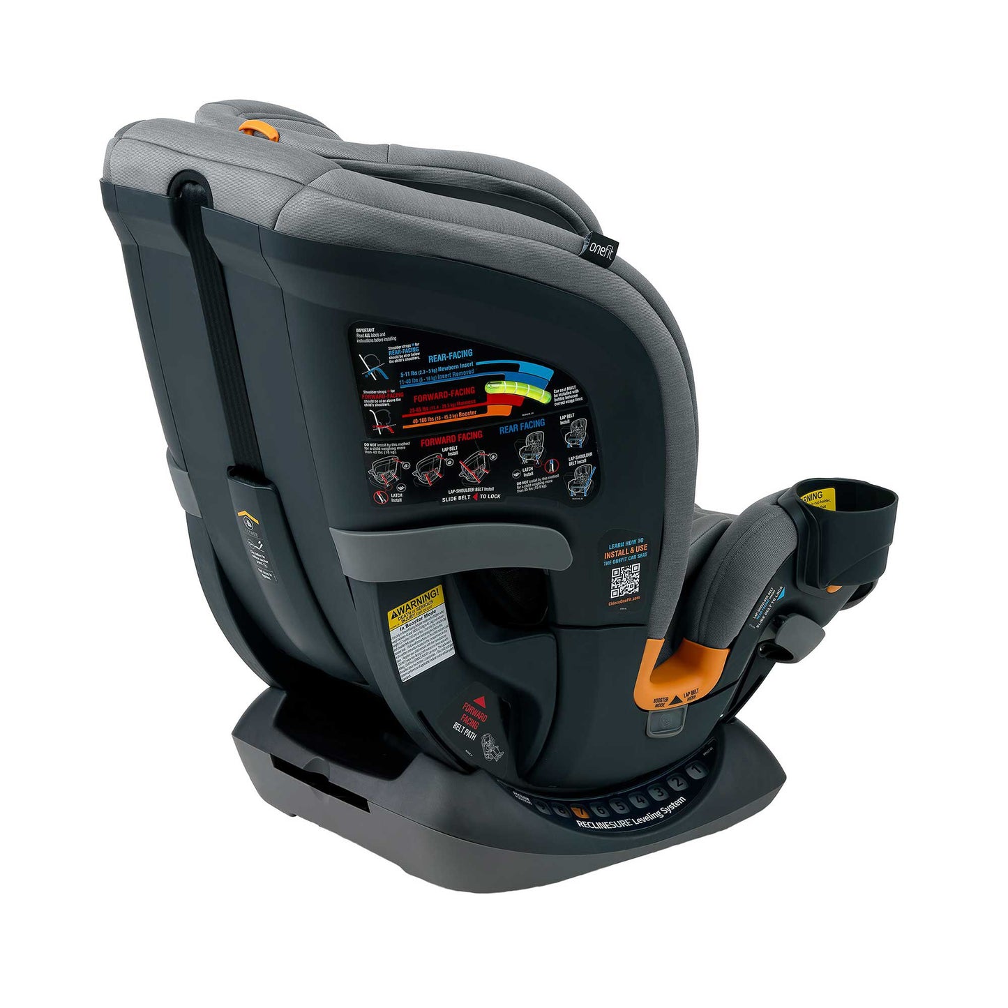OneFit ClearTex All-in-One Car Seat - Drift