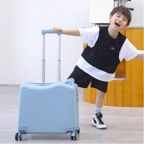 Kids Lightweight Cabin Size 20' Ride On Luggage - 3 Colours