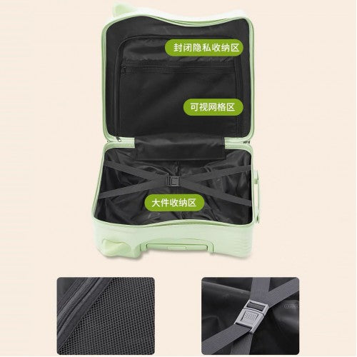 Kids Lightweight Cabin Size 20' Ride On Luggage - 3 Colours