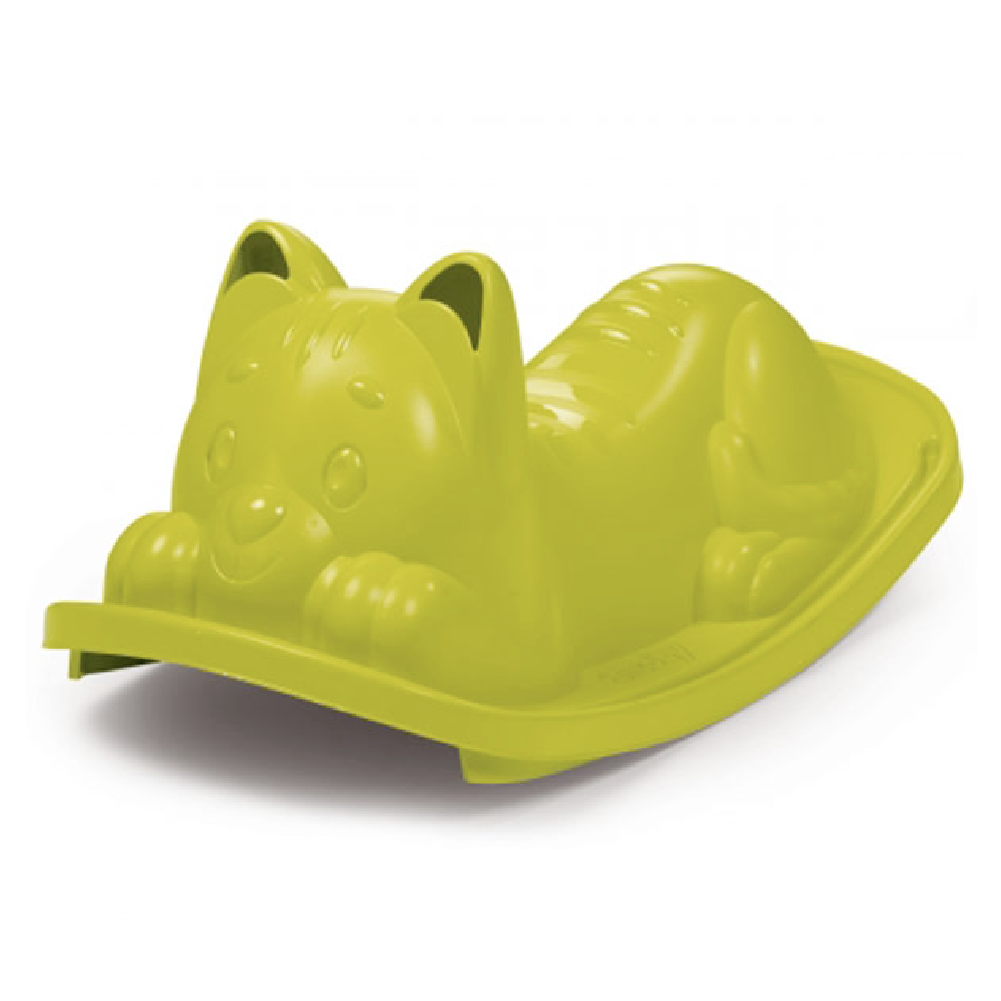 Smoby Cat Rocker - Green/Grey
