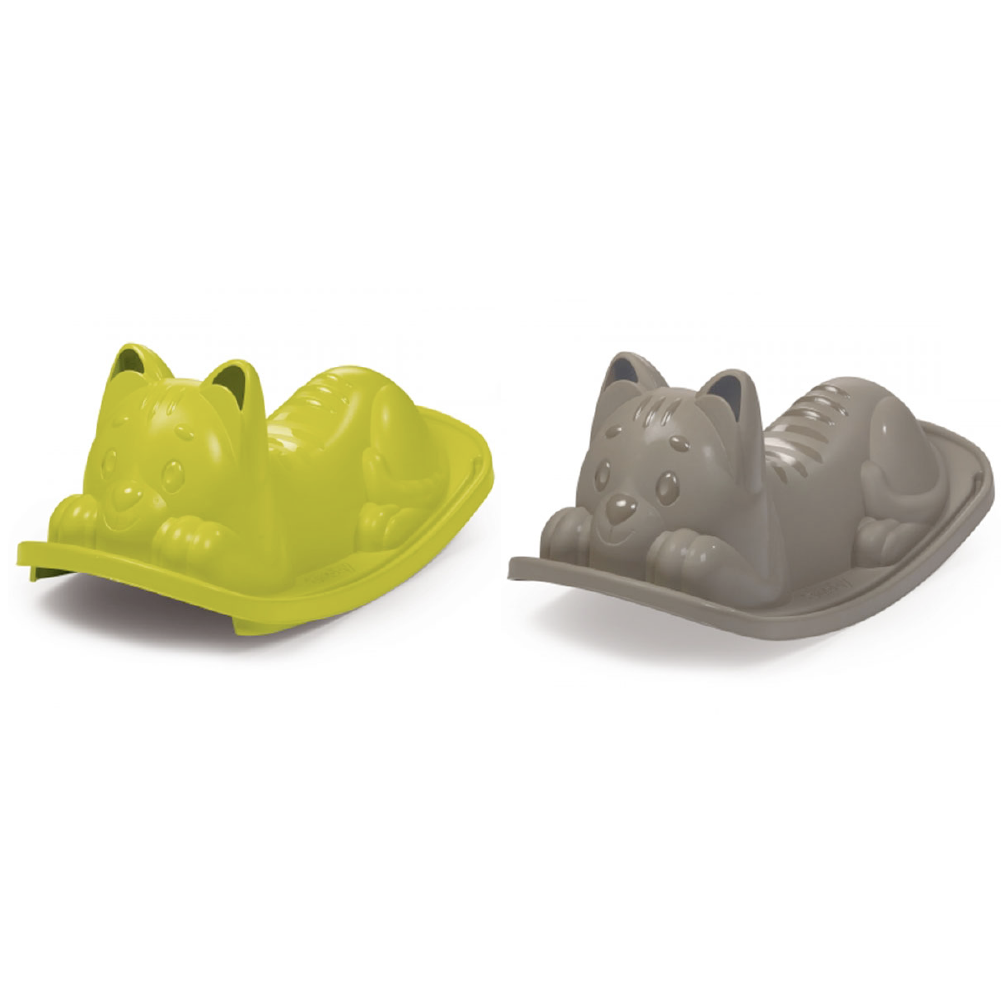 Smoby Cat Rocker - Green/Grey