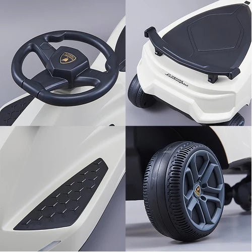 Lucky Baby Lamborghini Swing Car for Kids 3 Colours