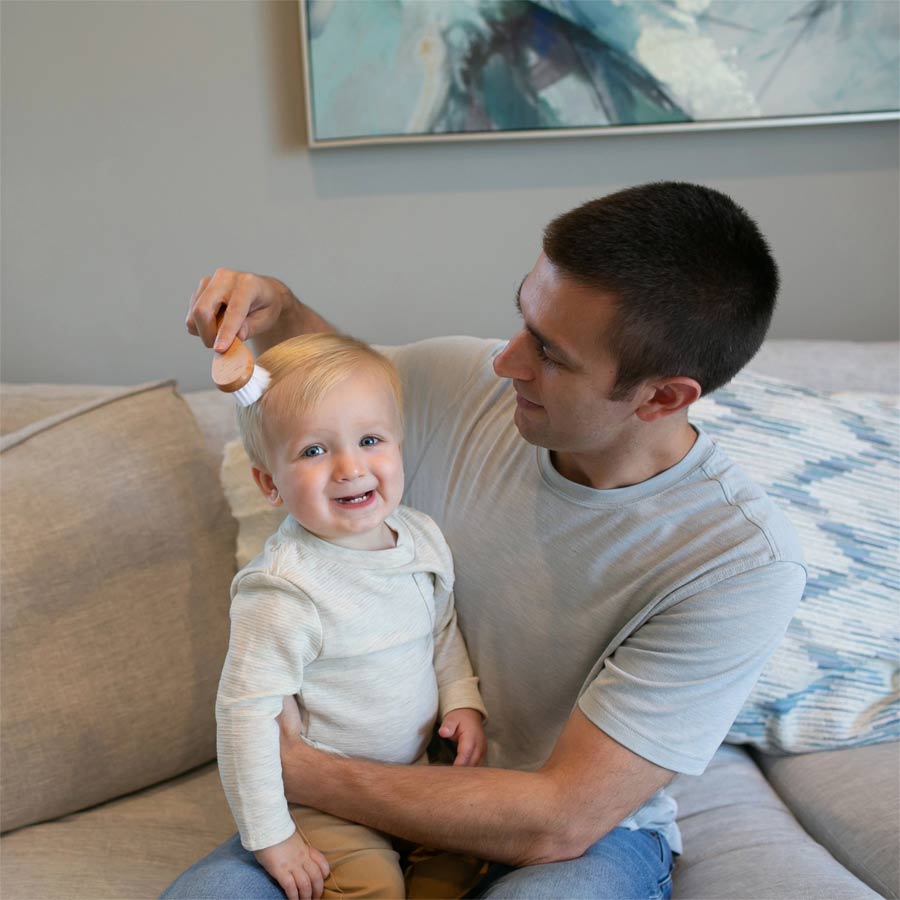 Dr. Brown’s™ Soft and Safe Baby Brush + Comb
