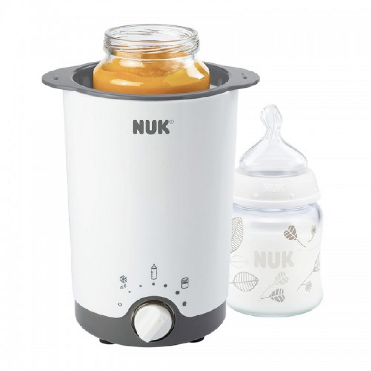 NUK Thermo 3 in 1 Bottle Warmer | Heat Up | Keep Warm | Defrost