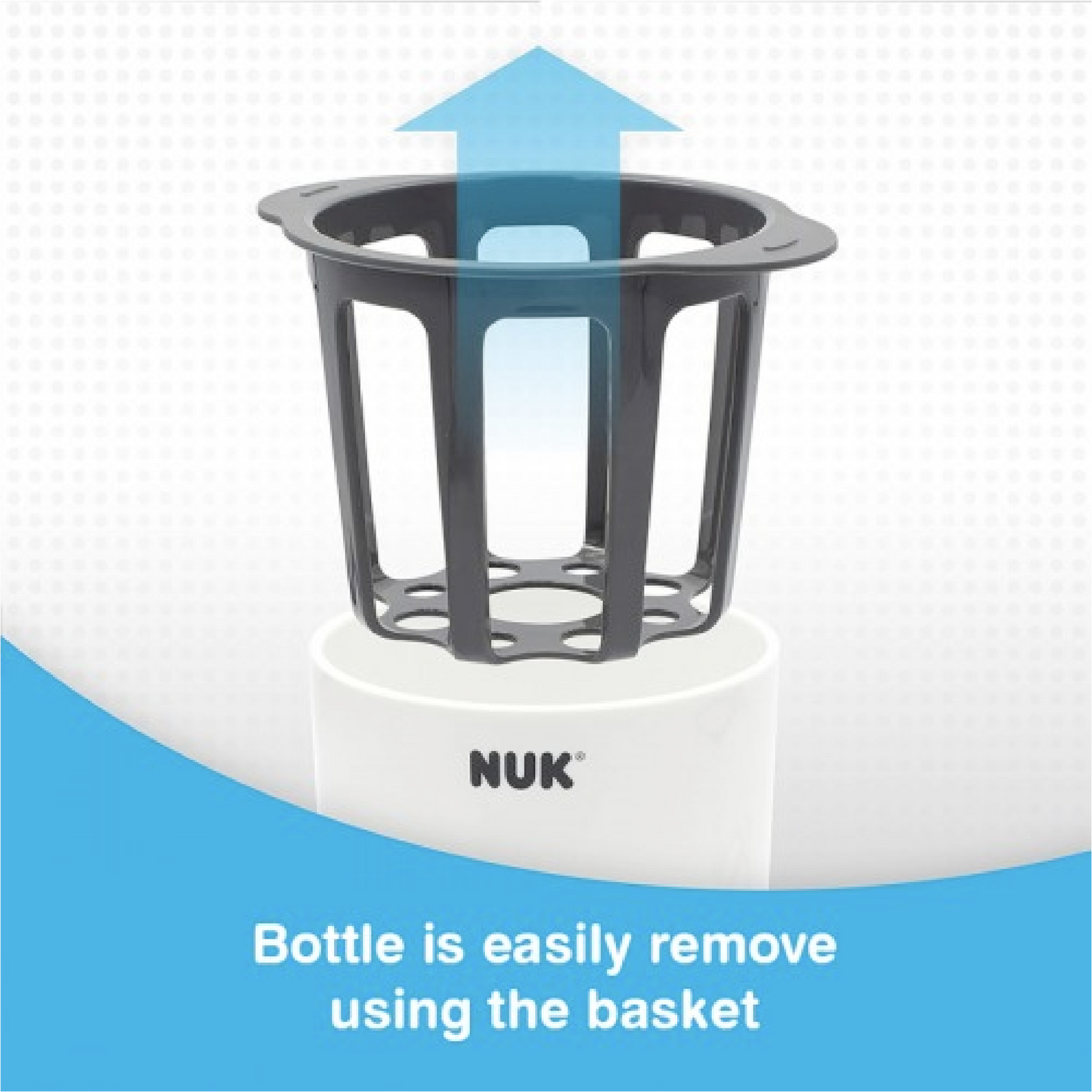 NUK Thermo 3 in 1 Bottle Warmer | Heat Up | Keep Warm | Defrost