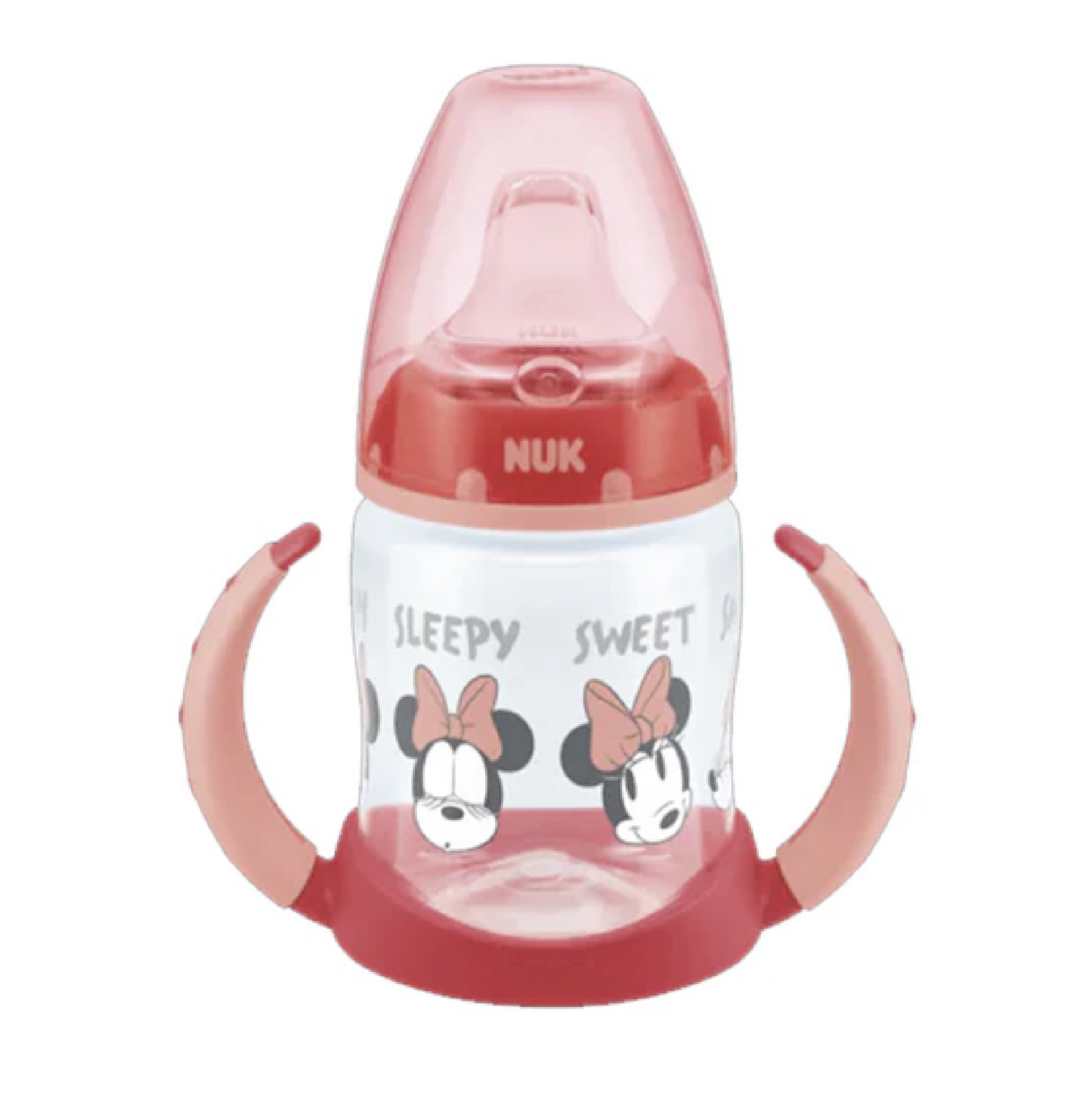 NUK Premium Choice PP 150ml Mickey / Minnie Mouse Temperature Control Learner Bottle