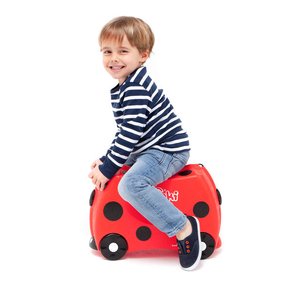 TRUNKI RIDE-ON LUGGAGE - HARLEY LADYBUG