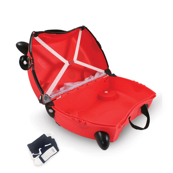 TRUNKI RIDE-ON LUGGAGE - HARLEY LADYBUG