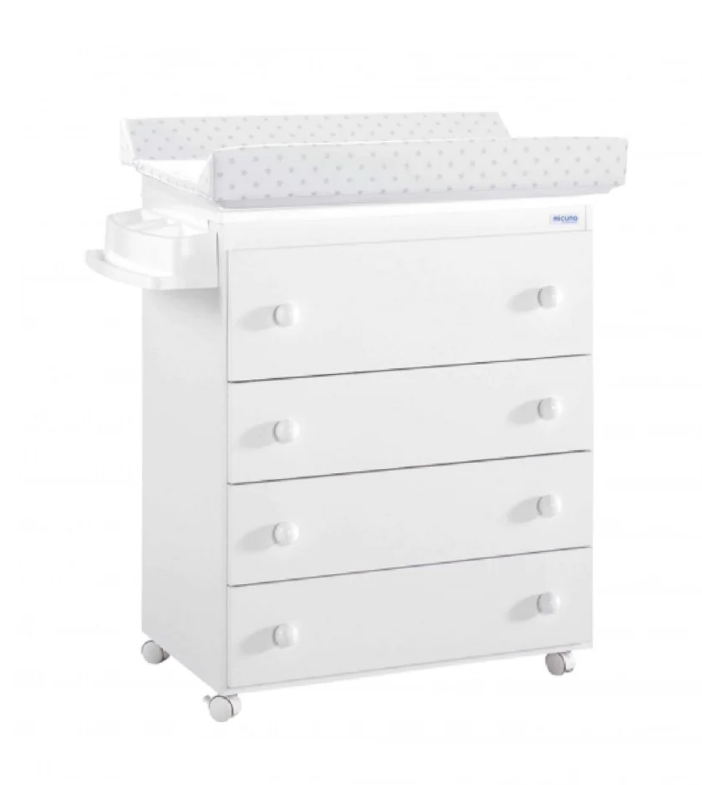 Micuna White Babybath w/ Changing Mat