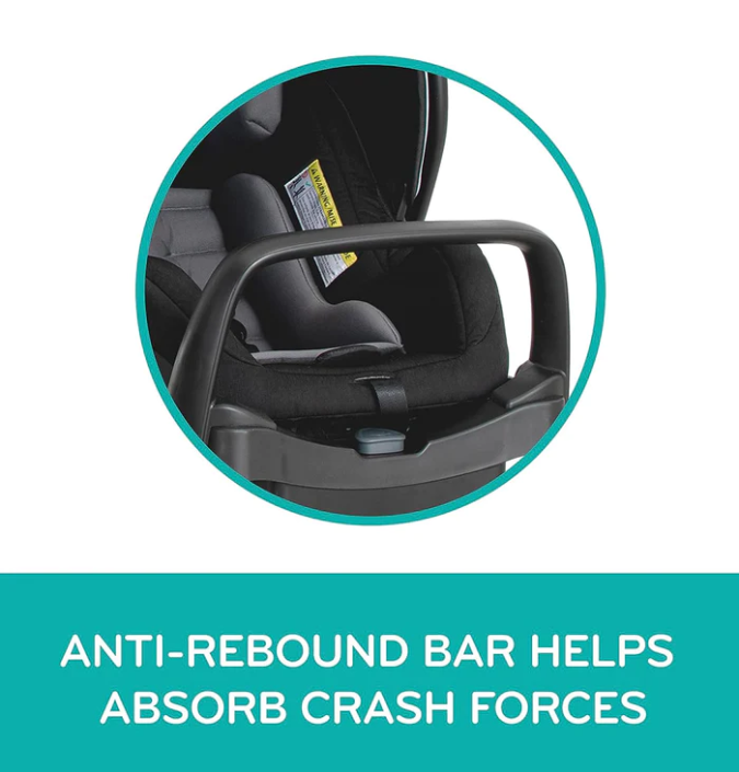 Evenflo Pivot Xpand™ Travel System w/ LiteMax Infant Car Seat - Ayrshire Black
