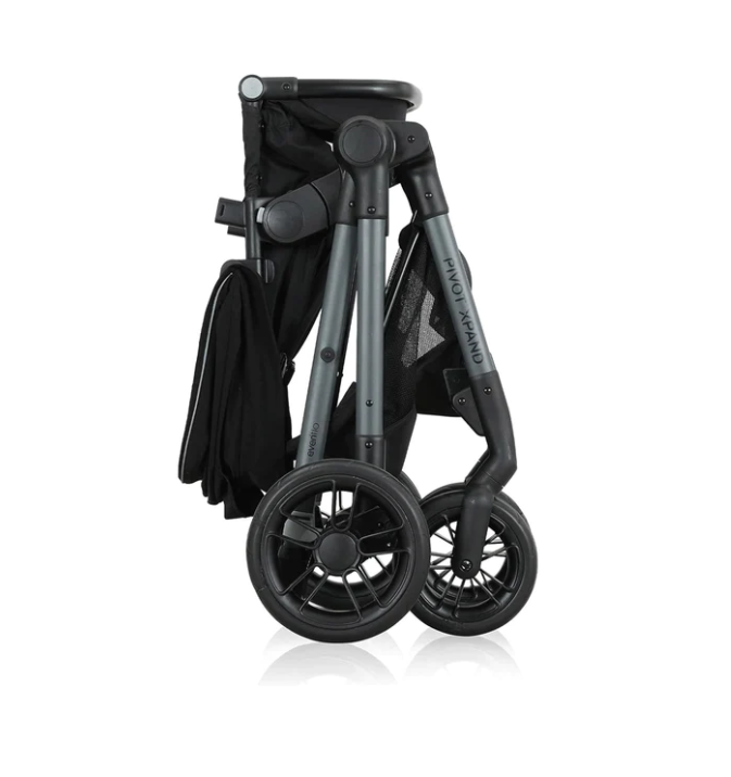 Evenflo Pivot Xpand™ Travel System w/ LiteMax Infant Car Seat - Ayrshire Black