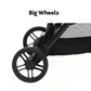 Chicco Goody XPlus Black Re_Lux - Auto Fold Stroller