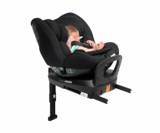 Seat3Fit i-Size Air ZIP & WASH - Black Air