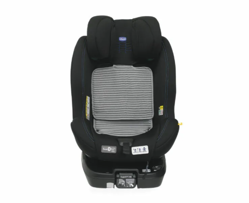 Seat3Fit i-Size Air ZIP & WASH - Black Air