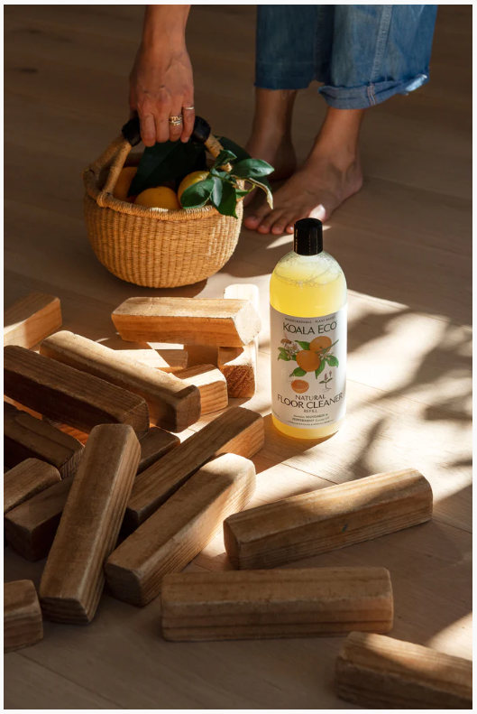 KOALA ECO NATURAL FLOOR CLEANER MANDARIN & PEPPERMINT ESSENTIAL OIL - 1L REFILL
