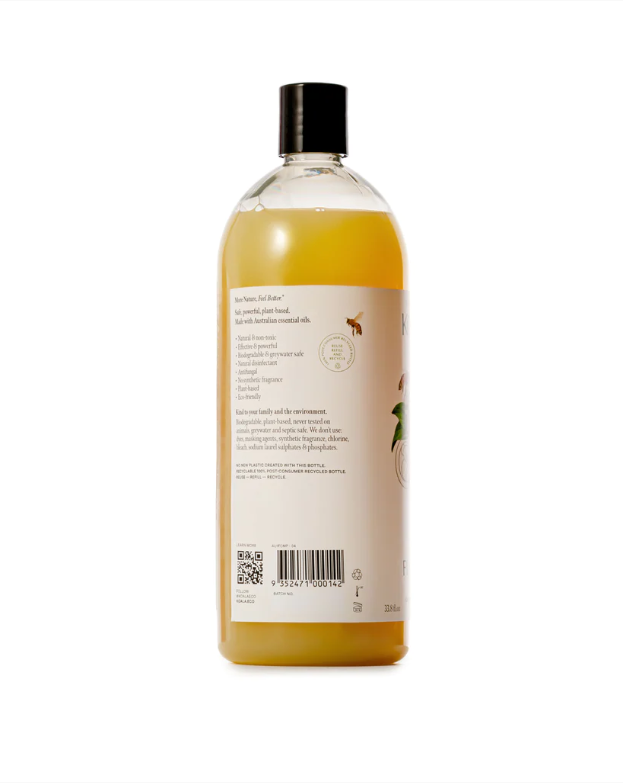 KOALA ECO NATURAL FLOOR CLEANER MANDARIN & PEPPERMINT ESSENTIAL OIL - 1L REFILL