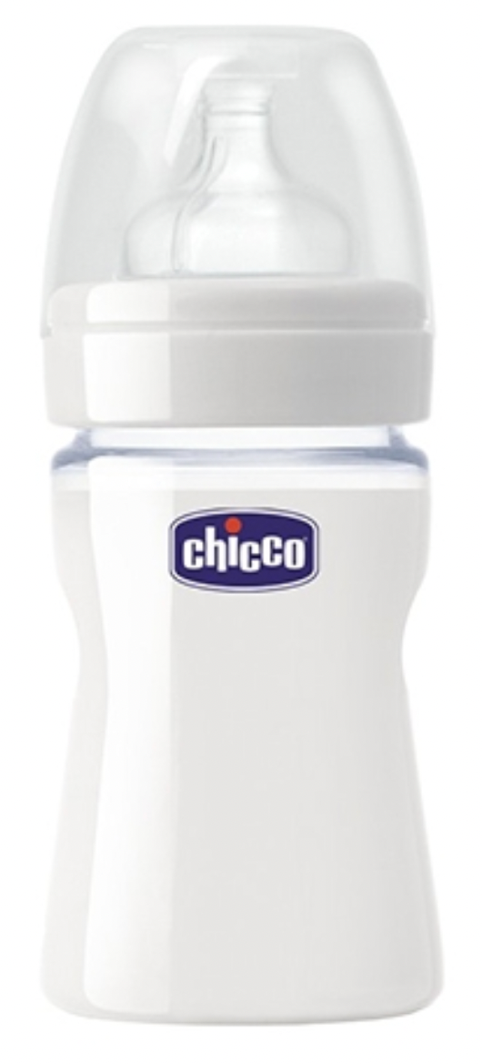 Chicco Well-Being Vetro Glass Bottle 0m+ (150ml/240ml)