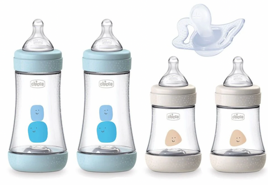 Chicco Perfect 5 Feeding Bottle Newborn Value Pack