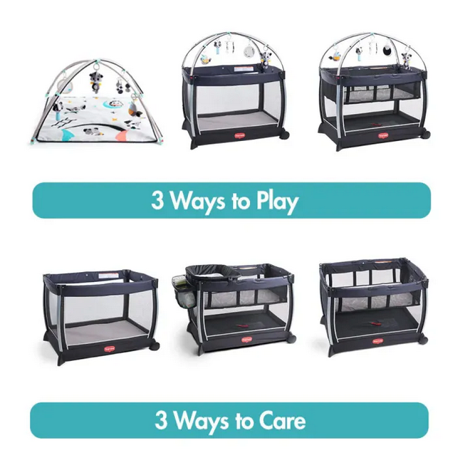 TINY LOVE DELUXE 6-IN-1 HERE I GROW ACTIVITY PLAY YARD