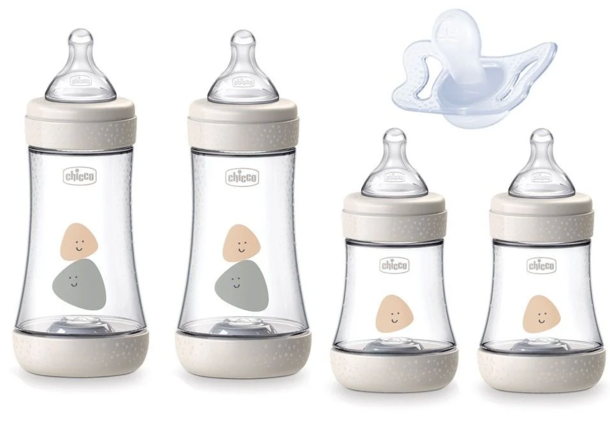 Chicco Perfect 5 Feeding Bottle Newborn Value Pack
