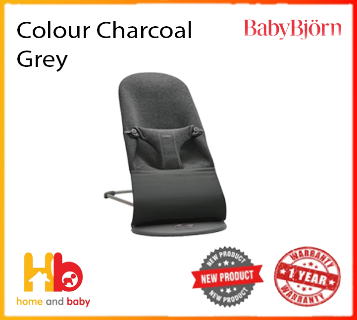 Baby Bjorn Bouncer Bliss 3D Jersey Dark Grey Frame - Assorted Colours
