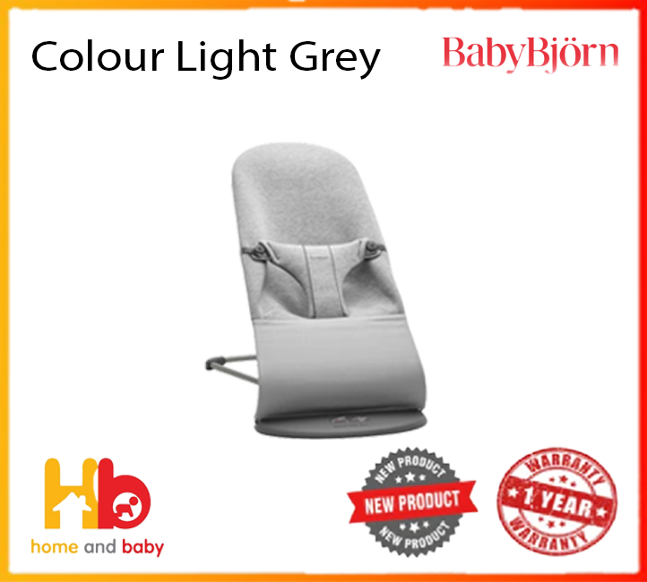 Baby Bjorn Bouncer Bliss 3D Jersey Dark Grey Frame - Assorted Colours