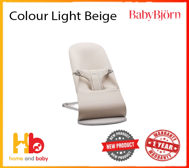 Baby Bjorn Bouncer Bliss 3D Jersey Dark Grey Frame - Assorted Colours