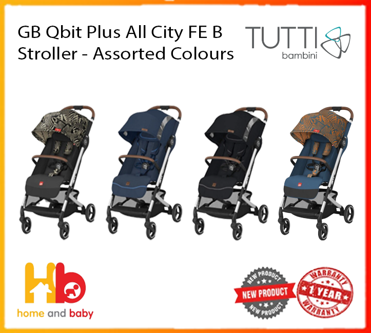 GB Qbit Plus All City FE B Stroller - Assorted Colours