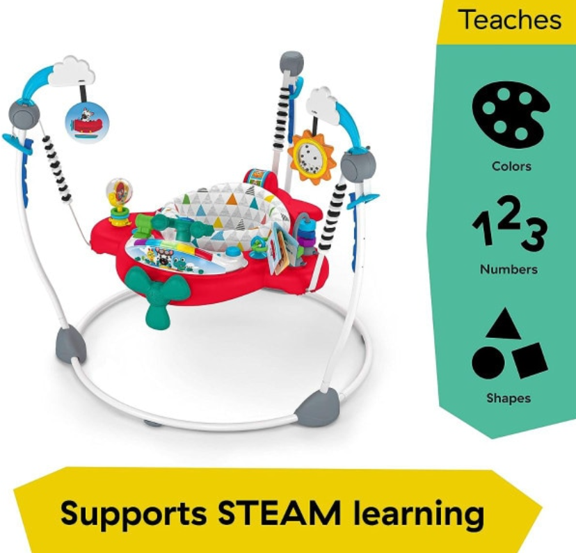 Baby Einstein Airplane Adventure 2-In-1 Activity Jumper