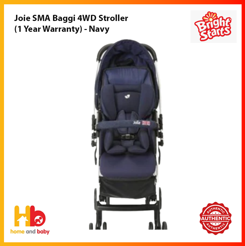 Joie SMA Baggi 4WD Stroller (1 Year Warranty)