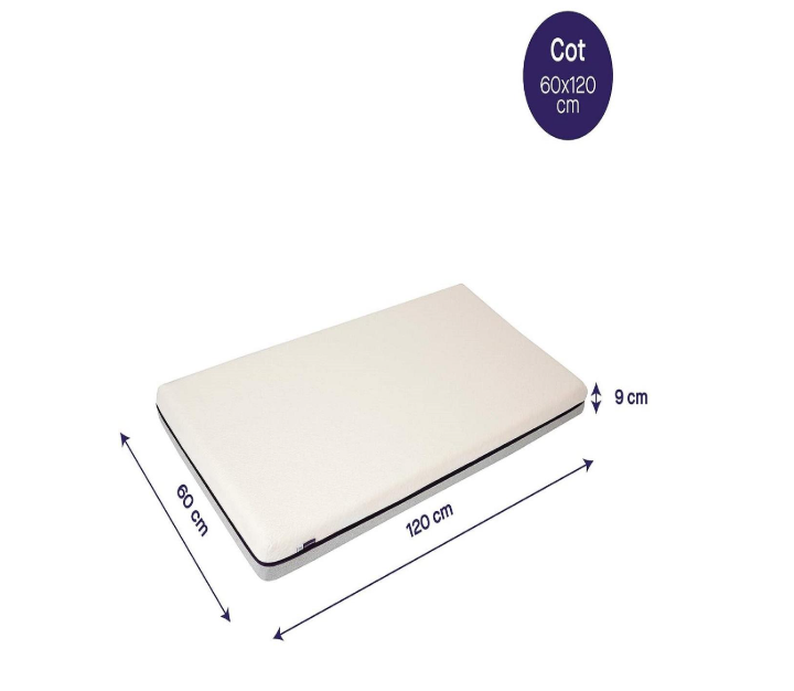 Clevamama Clevafoam Support Mattress Increased Airflow - 60x120cm