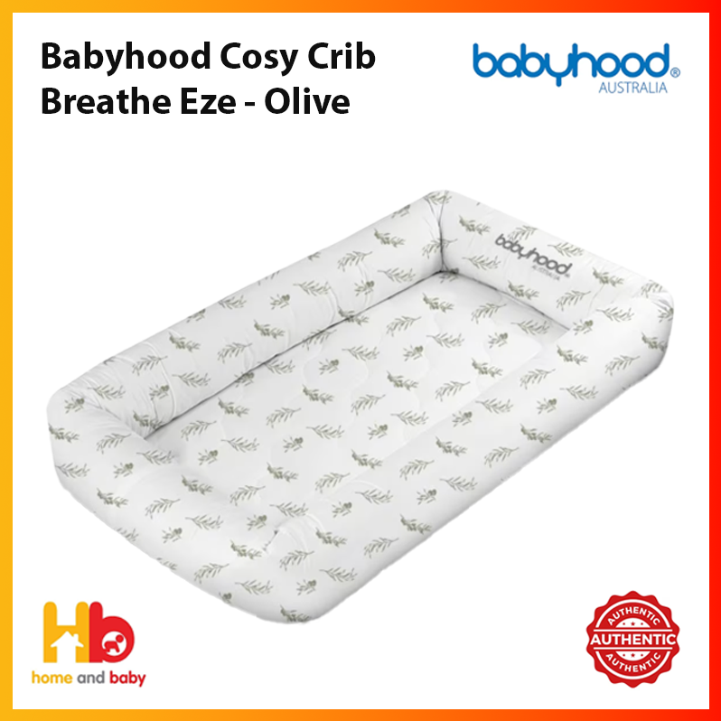 Babyhood Cosy Crib Breathe Eze - Assorted Designs