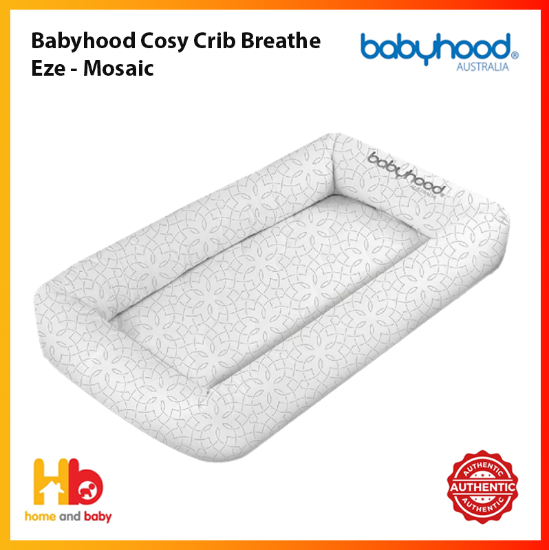 Babyhood Cosy Crib Breathe Eze - Assorted Designs