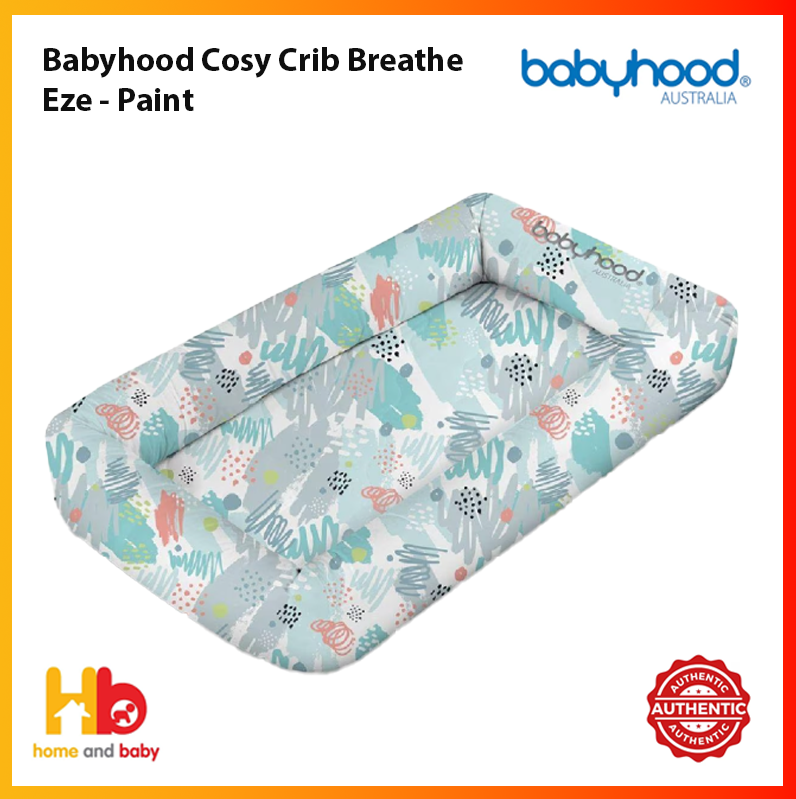 Babyhood Cosy Crib Breathe Eze - Assorted Designs