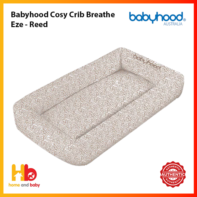 Babyhood Cosy Crib Breathe Eze - Assorted Designs