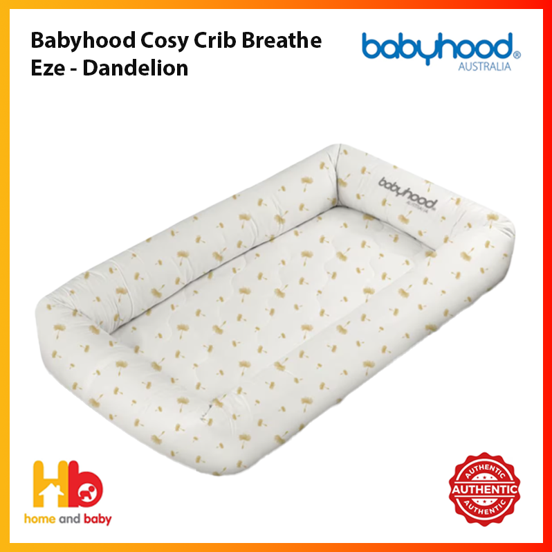 Babyhood Cosy Crib Breathe Eze - Assorted Designs